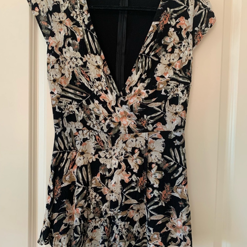 Floral romper